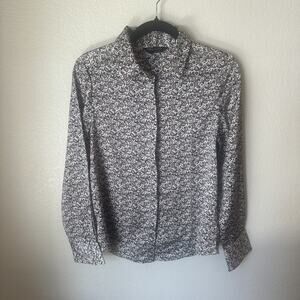 M&S Shirt‎ 100% Polyester Size 10